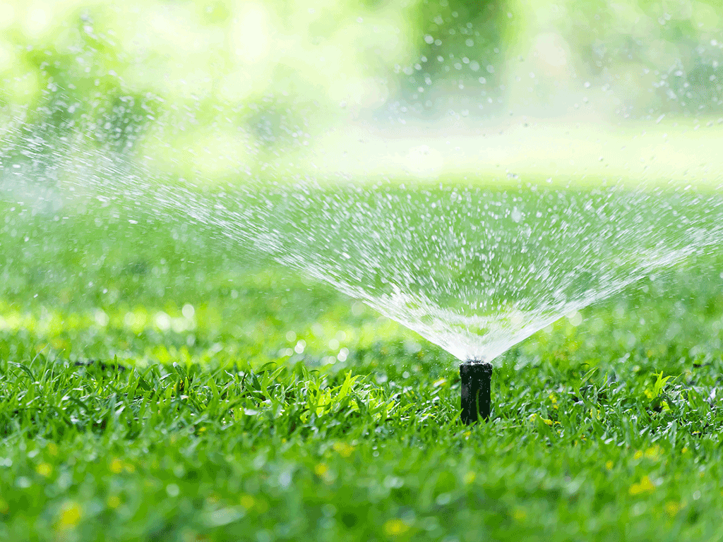 Sprinklers’ Efficiency for Lawn Irrigation Systems